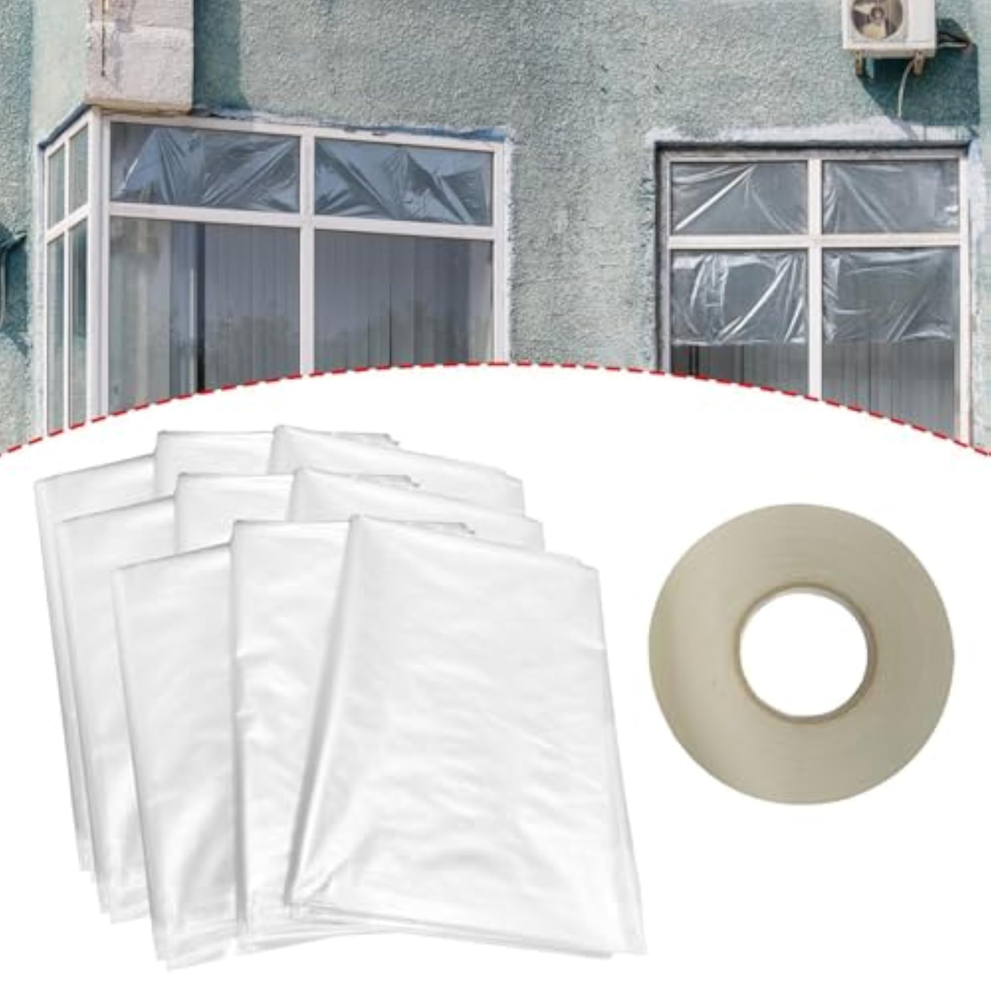 Window Insulation Kit for Easy Installation and Waterproofing